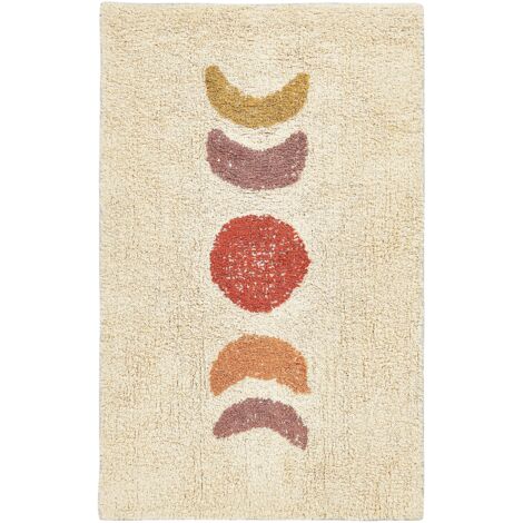Badematte ESME Beige 50 x 80 cm Baumwolle