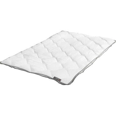 Badenia Trendline 4-Jahreszeiten-Steppbett Micro weiß 135 x 200 cm Bettdecke