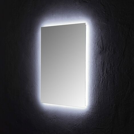 BADESPIEGEL 60X80 CM MIT PERIMETRALER LED-BELEUCHTUNG