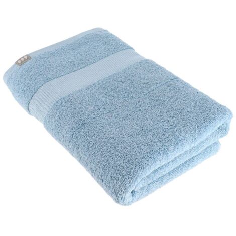 Badetuch 70x130 cm 100% baumwolle - hellblau - Tendance