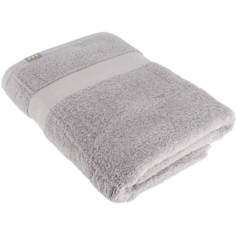 Badetuch 70x130 cm 100% baumwolle - hellgrau - Tendance