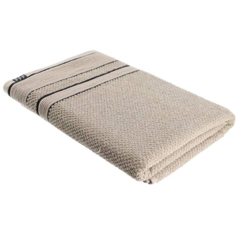Badetuch 70x130 cm 100% baumwolle - schwarze schnur - Tendance