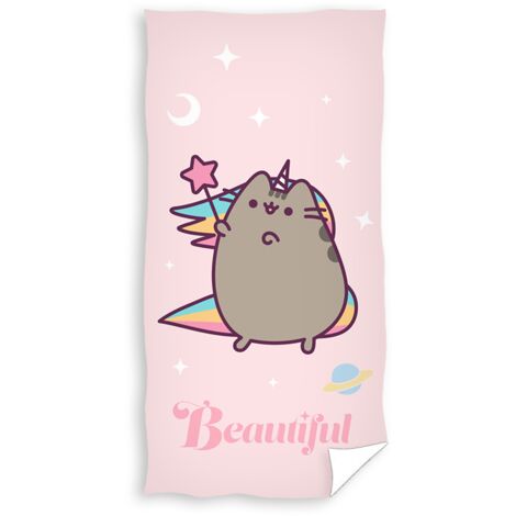 Badetuch 70X140 PUSHEEN Einhorn Rosa