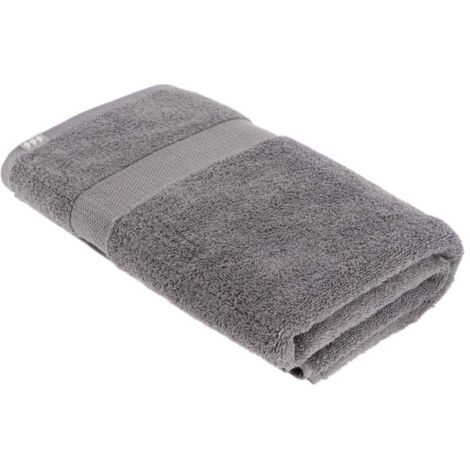 Badetuch 90x150 cm 100% baumwolle - grau - Tendance