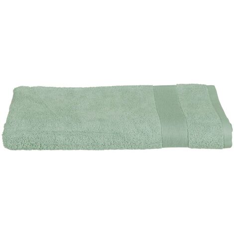 Badetuch Essentiel - Baumwolle 450 g/m² - weiß 100 × 150 cm - Atmosphera - Weiß