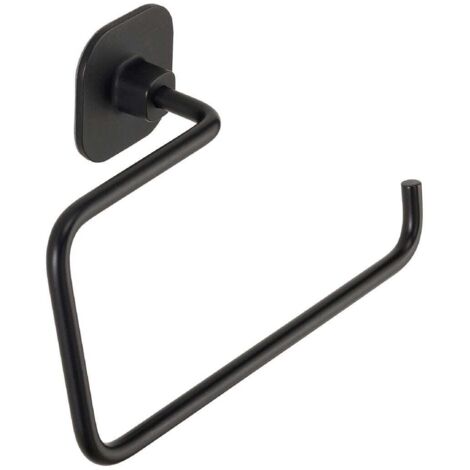 Badetuchring In Schwarz Aus Edelstahl  Timo