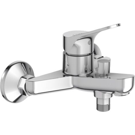 BADEWANNE DUSCHMISCHER WANDMONTAGE BRIVE JACOB DELAFON RACCORS CHROM