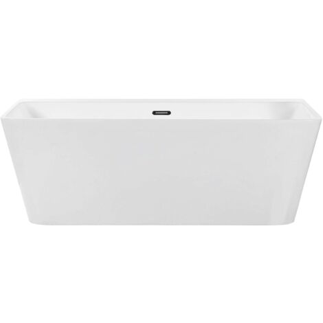Badewanne HASSEL 170 x 80 cm Weiß