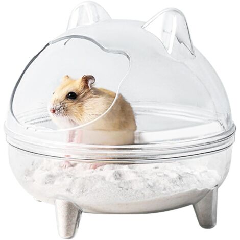 Badewannen und Wannen für Hamster, Einrichtungsgegenstände für Kleintiere, Sandbadebehälter