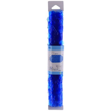Badewannenboden pvc 69x36cm blasen - marineblau - Tendance
