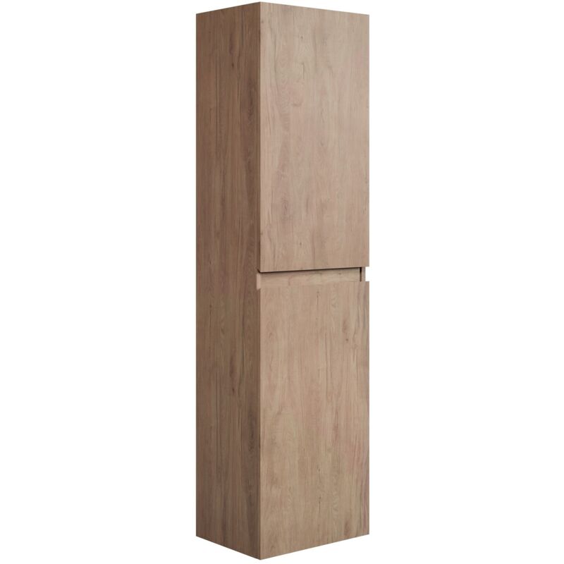 Badplaats Badezimmer Schrank Angela 150cm Kastanien Eiche – Regal Schrank