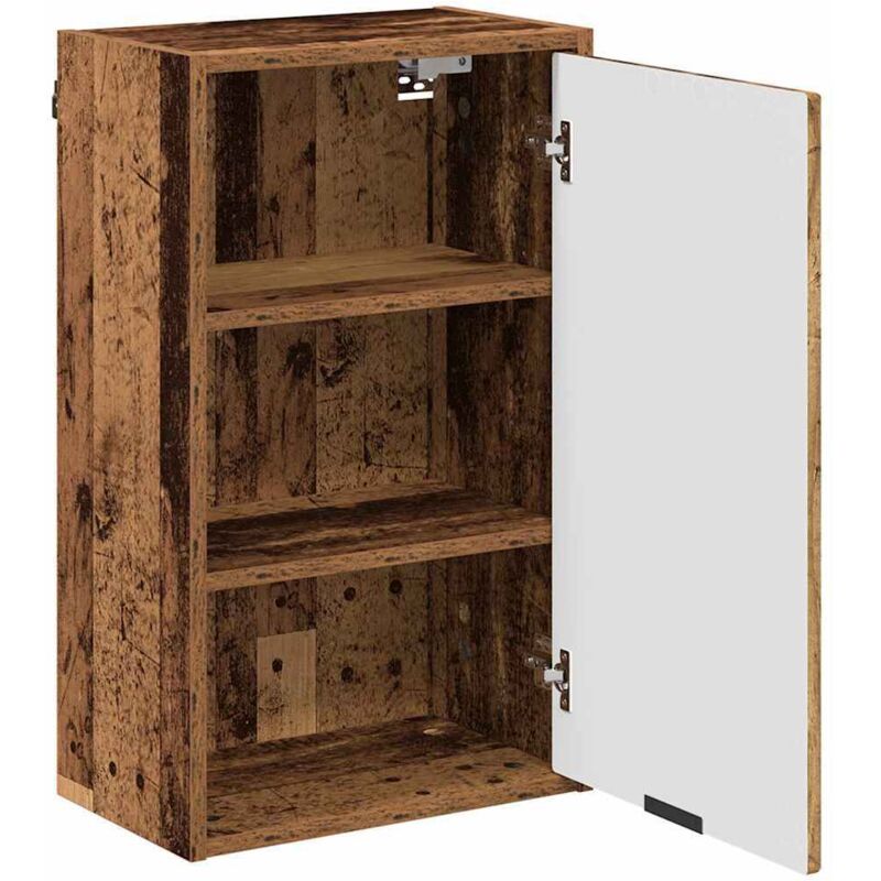 Badezimmerschrank Wandmontiert Altholz 39 X 23, 5 X 65 Cm Vidaxl