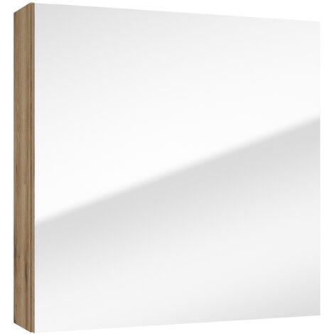 Badezimmer Spiegelschrank 60 cm Eiche RIVA-107
