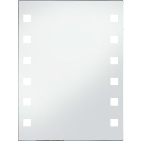 vidaXL Wandspiegel mit LED Badspiegel Spiegel Lichtspiegel mehrere Auswahl