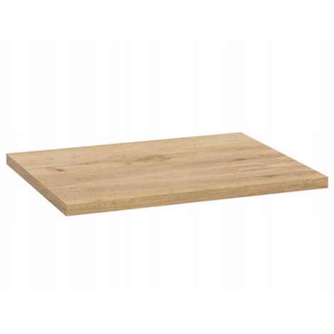 Badezimmerarbeitsplatte 60x46cm Gold Craft Eiche laminierte Möbelplatte