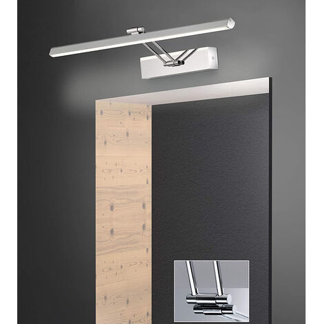 Badezimmerleuchte Wandlampe LED Spiegelleuchte Metall IP44 Spritzwassergeschützt
