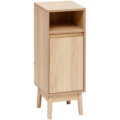 Badezimmermöbel abana 1 tür helles holz - 5five
