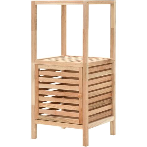 Badezimmerschrank Nussbaumholz Massiv 39,5 x 35,5 x 86 cm
