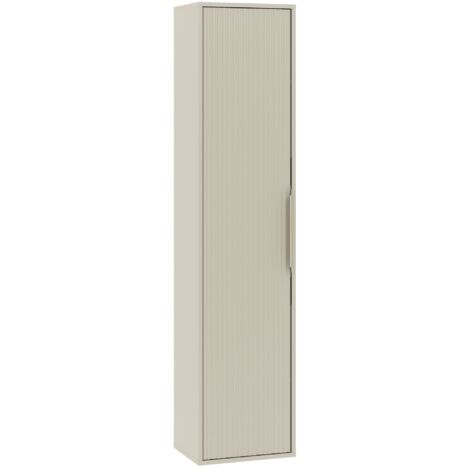 Badezimmerschrank Rimini 38 x 33 x 170 cm - Cashmere - 1-türige