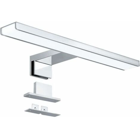 Badezimmerspiegelleuchte 6000 K, LED-Wandleuchte 6 W 230 V & 650 lm 30 cm, IP44 wasserdicht, weißes Licht, energiesparend