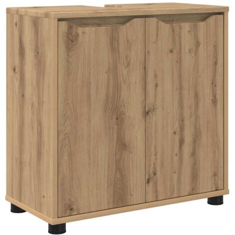 Badezimmerwaschbecken-Schrank Artisan-Eiche 60 x 30 x 60 cm vidaXL