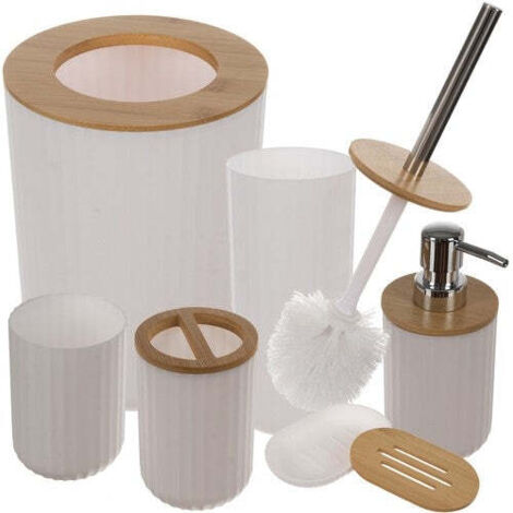 Badezimmerzubehor set - wei ruhhy 24635