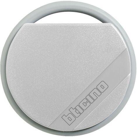Badge de proximité résidents 13,56 MHz Gris BTICINO 348205
