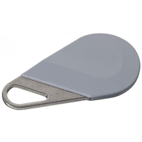 Badge hexact type porte clé de couleur gris HECV2G AIPHONE 150011