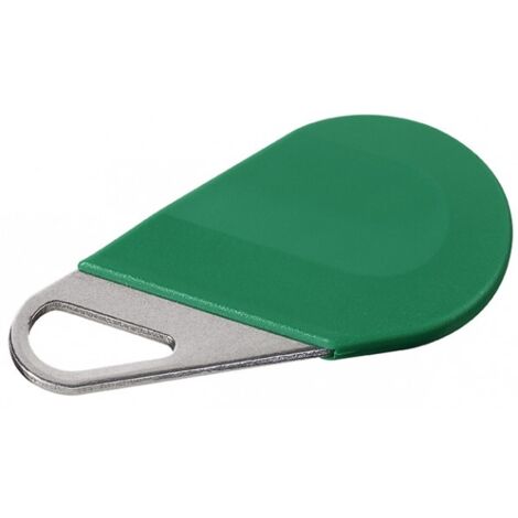 Badge hexact type porte clé de couleur vert HECV2V AIPHONE 150010
