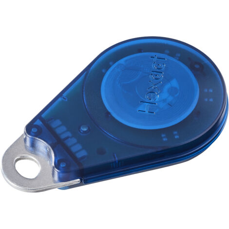Badge mains libres BLEU, détection à 1 m, prog. via HEXACTWEB, pile incluse - AIPHONE HEBRMLB