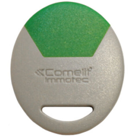 Badge MIFARE format porte clé vert COMELIT CLE V