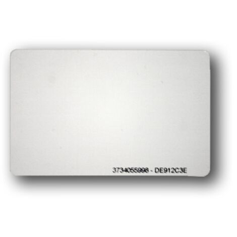 badge passif de proximité - em iso - pour lecteur 125khz - format carte de crédit - acie ca301