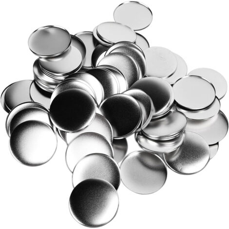 Badges et épinglettes vierges, coques arrière en plastique de haute qualité, matériau pour badges, 100 ensembles, 58 mm, cadeaux badges, à faire soi-même.