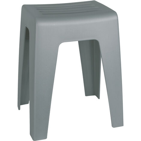 Taburete baño Kumba gris