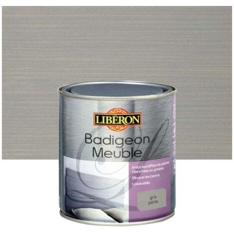 Badigeon Meuble LIBÉRON Gris perle 0,5 L