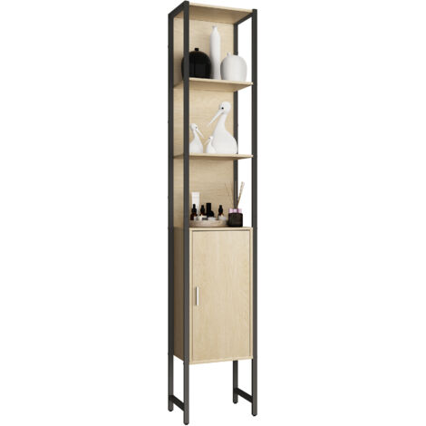 Badmöbel Badschrank Hochschrank Edino