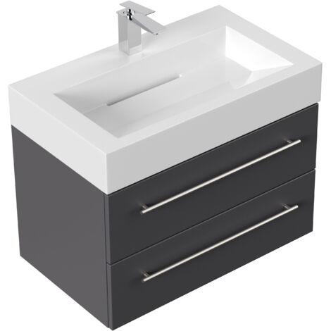 Badmöbel Design 750 anthrazit