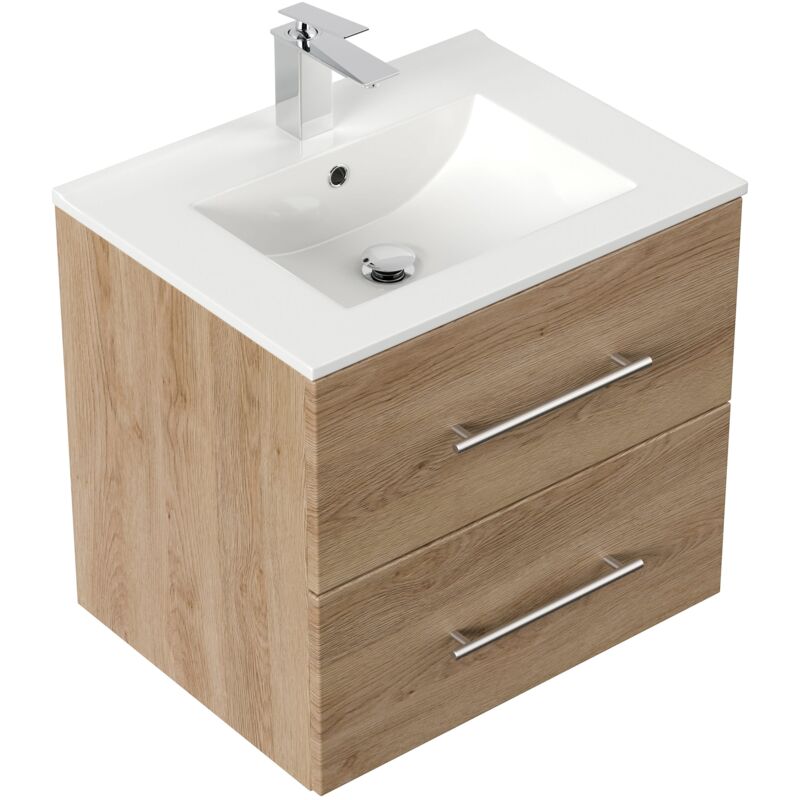 

Mueble de baño Firenze 60 Roble claro
