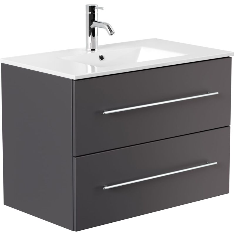

Mueble de baño Firenze 80 Antracita satinado