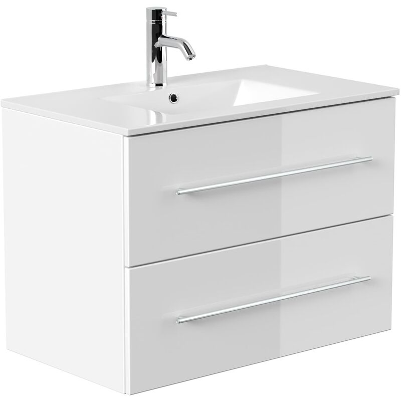

Mueble de baño Firenze 80 Blanco brillante