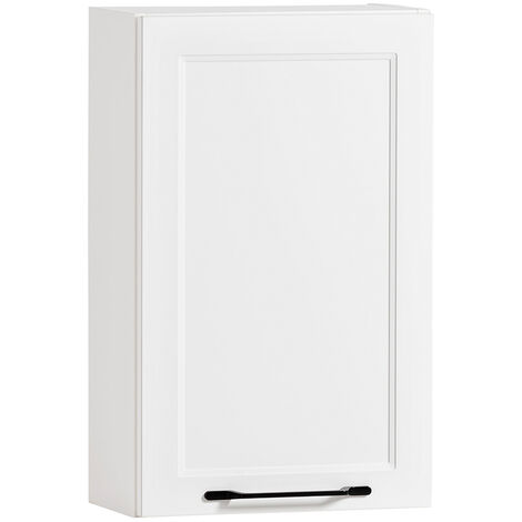 Badmöbel Hängeschrank in weiß MARLING-03, B/H/T ca. 40/64/20 cm