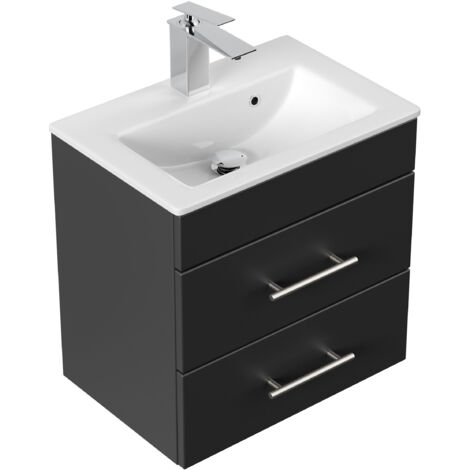 Badmöbel Mars 500 SlimLine SoftClose anthrazit