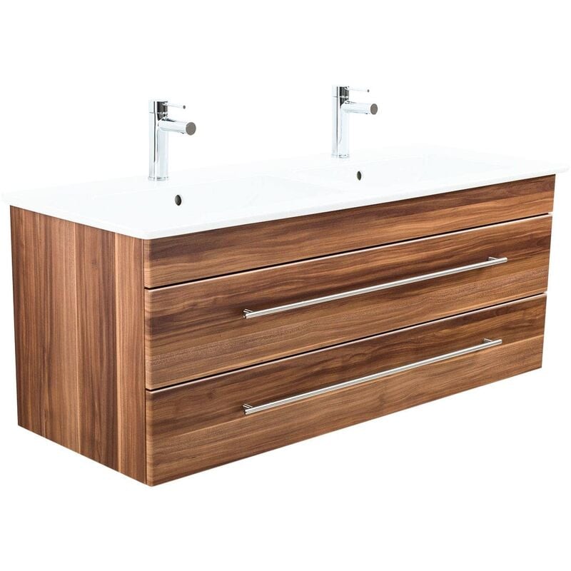 

Mueble de baño doble con lavabo Villeroy & Boch Venticello 130 cm nuez
