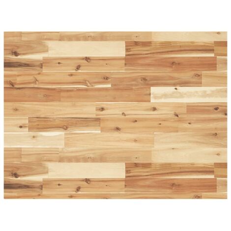 Badmöbelplatte aus Holz mit Ölfinish 80x60x4 cm