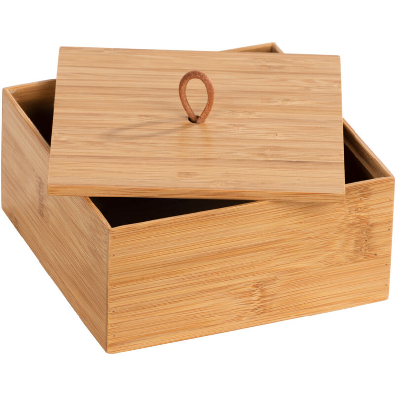 Badorganizer terra aus Bambus, 15 x 15 cm Wenko