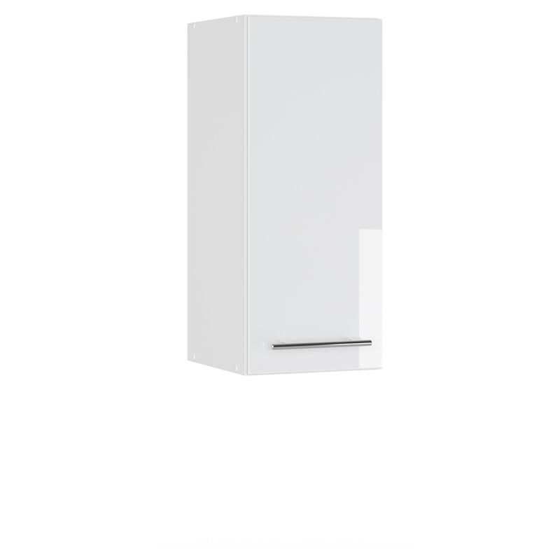 Vicco - Badschrank Fame-line, Weiß Hochglanz, 30 X 72 Cm