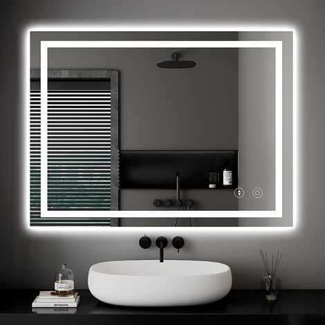 WYCTIN Badspiegel LED Badezimmerspiegel