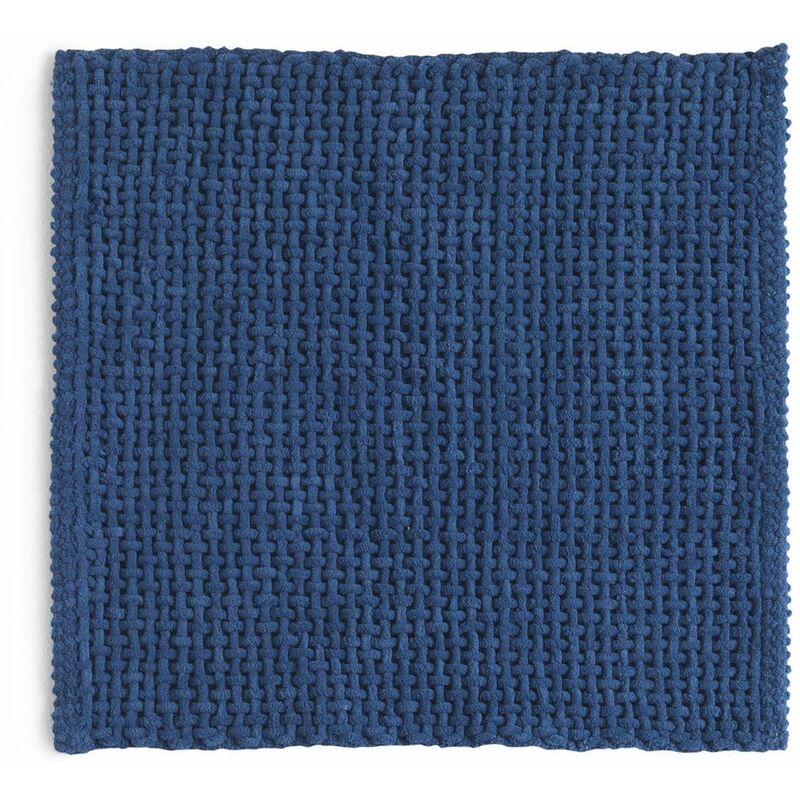 Badteppich 50x50 Blau Baumwolle Und Mikrofaser Frangipani  - Onlineshop ManoMano
