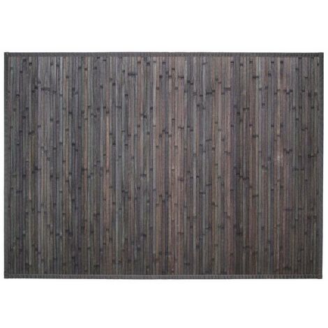 Bambuslatten - dunkelgrau 120x170 cm - Atmosphera - Dunkelgrau