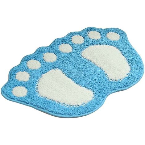 Badteppich Tür Türmatte Badematte-niedliche Pfote Fuß Toilette Badewanne Er Anti-Rutsch-Matte saugfähig waschbar langlebig Teppich-40cm